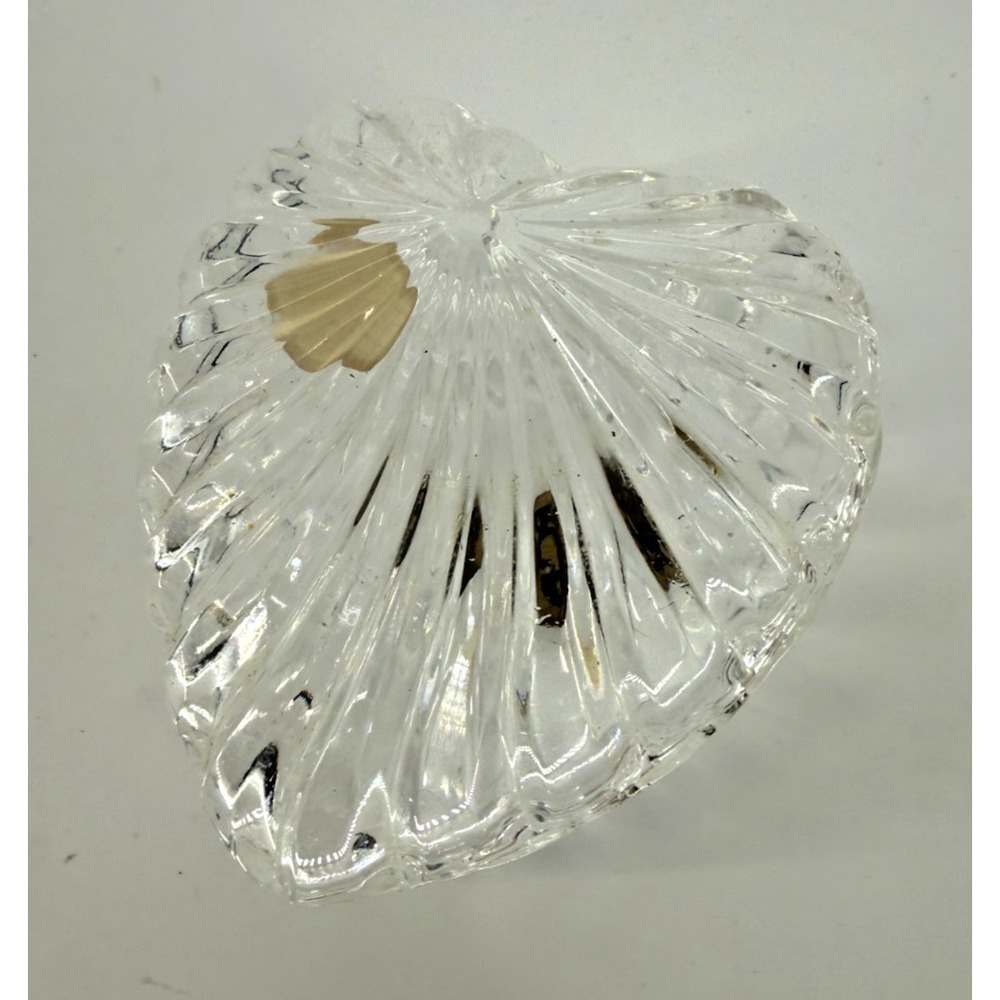RCR Royal Crystal Rock of‎ Italy Lidded Trinket Glass Box Small